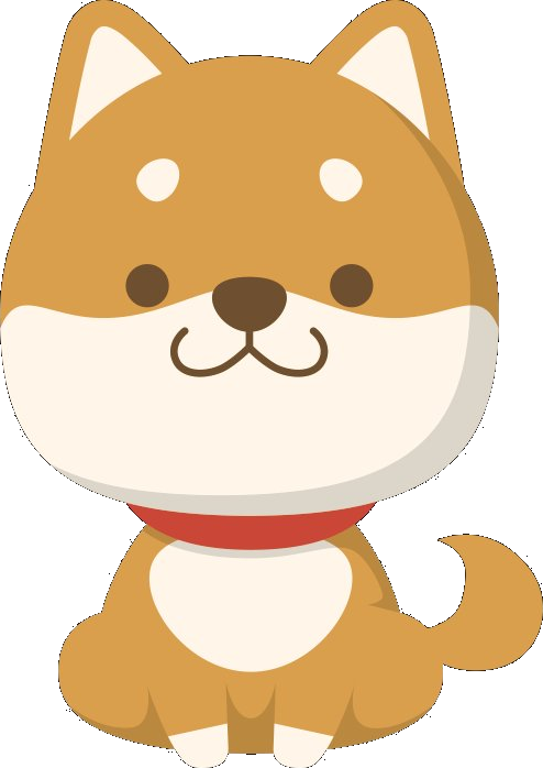 おさいふノートの柴犬